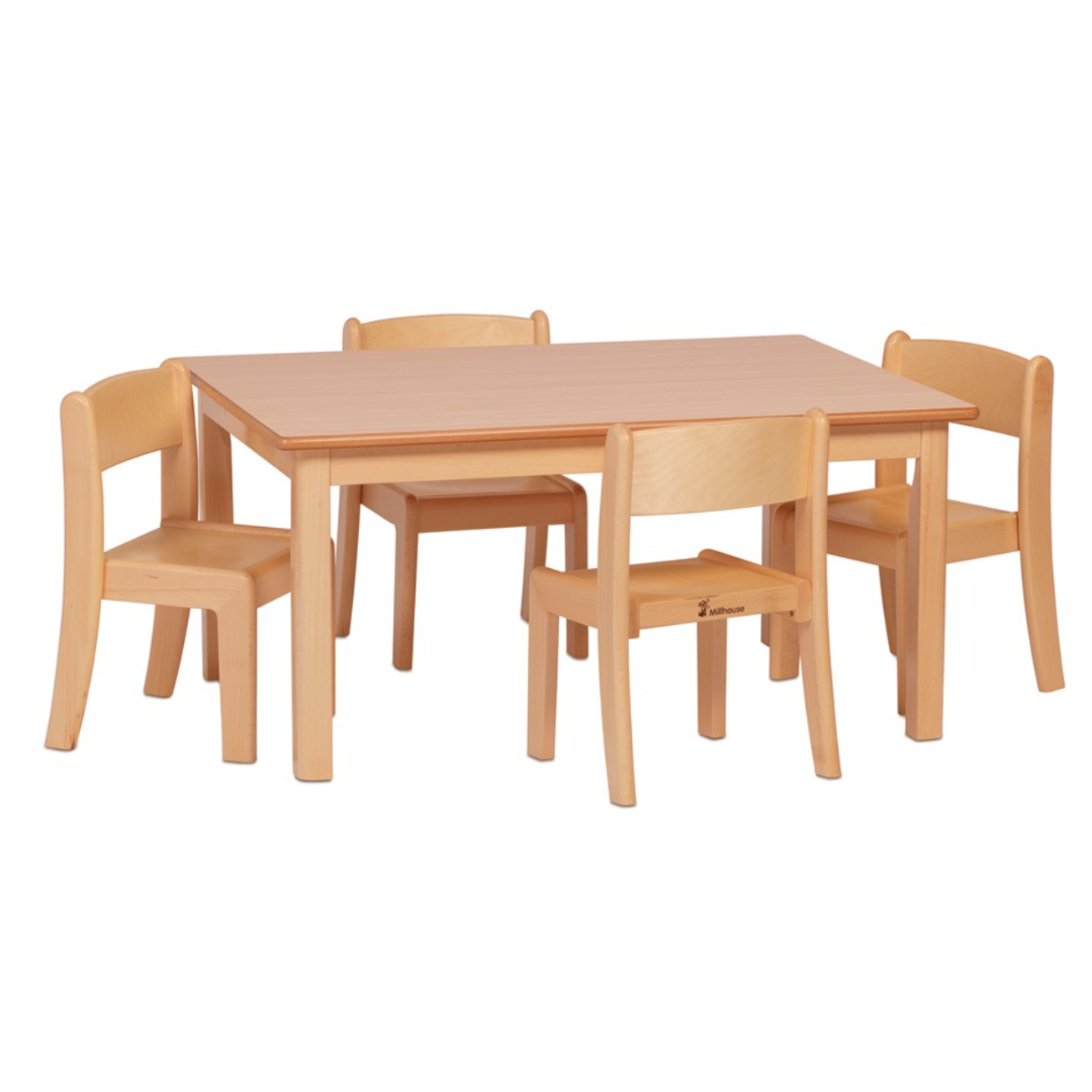 Millhouse Table and 4 Chairs H21cm